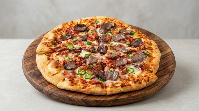 La Jefa Special Pizza.
