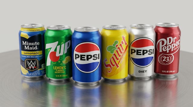 Soda Cans.