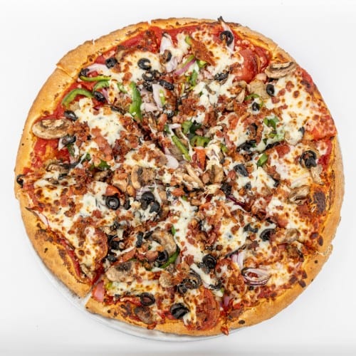 Mangiamo Monster Pizza.