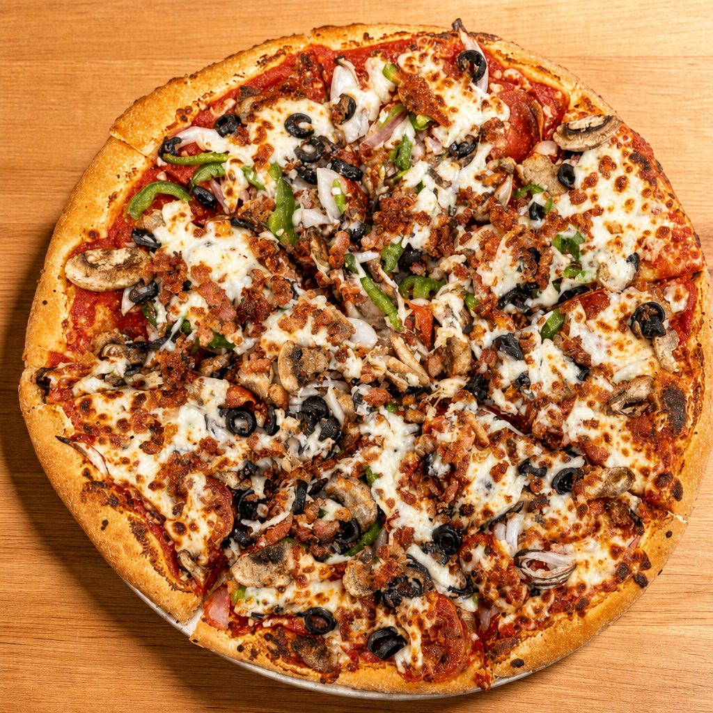 Mangiamo Monster Pizza.